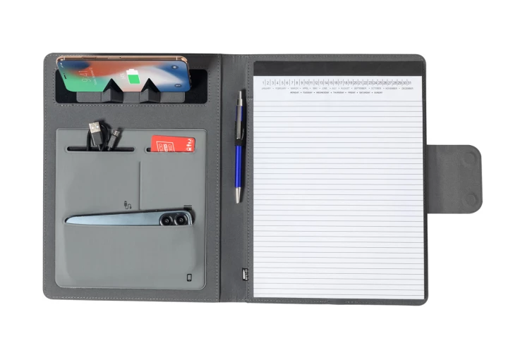 Harbur Folder na dokumenty RPET - szary (AP722540-77)