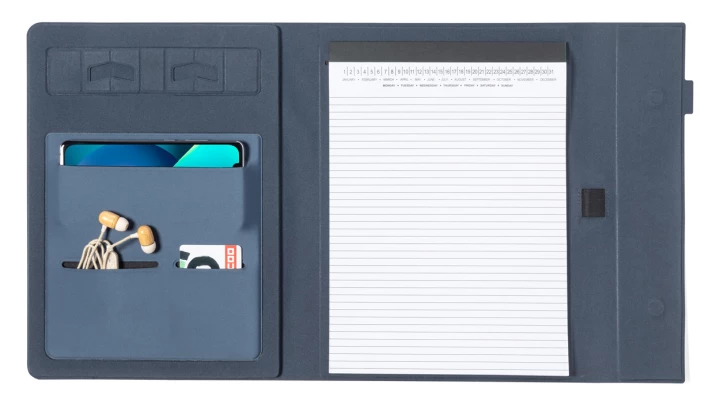 Neseby Folder na dokumenty RPET - ciemno niebieski (AP722542-06A)
