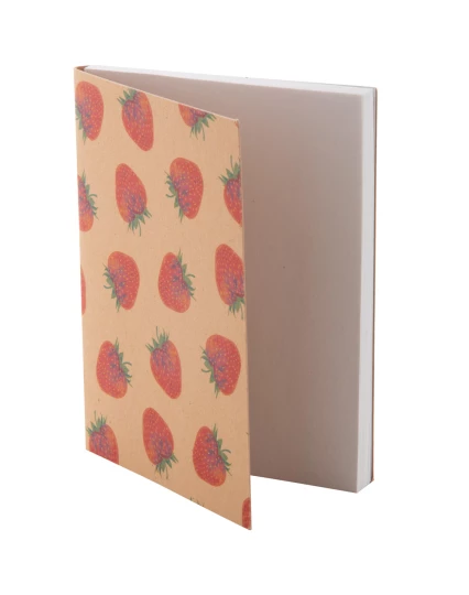 CreaStick Note L Eco personalizowany notatnik z kartkami samoprzylepnymi - naturalny (AP716509)