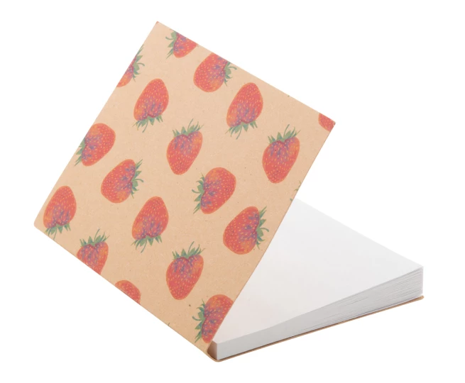 CreaStick Note L Eco personalizowany notatnik z kartkami samoprzylepnymi - naturalny (AP716509)