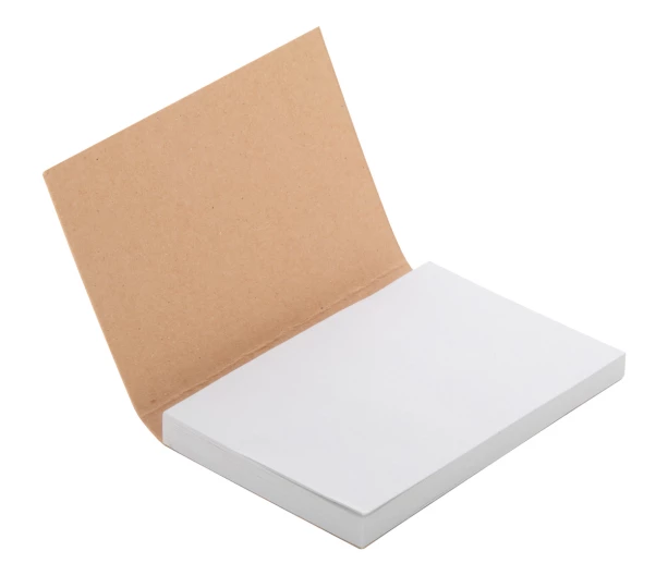 CreaStick Note S Eco personalizowany notatnik z kartkami samoprzylepnymi - naturalny (AP716511)