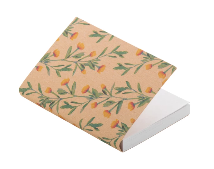 CreaStick Note S Eco personalizowany notatnik z kartkami samoprzylepnymi - naturalny (AP716511)