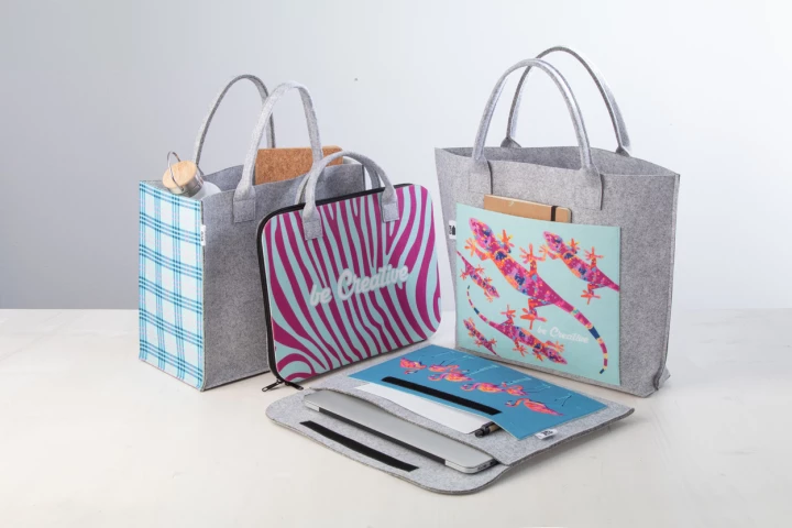 CreaFelt Shop A Personalizowana torba na zakupy - szary (AP716518)