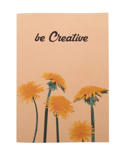 CreaNote Plus A5 Eco personalizowany notes - naturalny (AP716536)