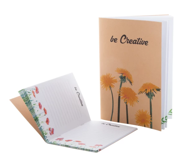 CreaNote Plus A5 Eco personalizowany notes - naturalny (AP716536)