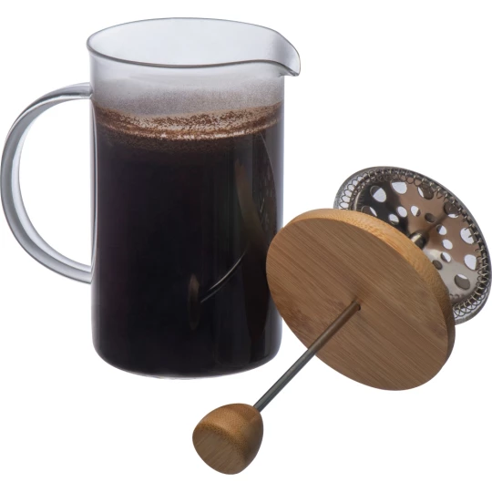 Zaparzacz do kawy / herbaty - przeźroczysty - (GM-82640-66)