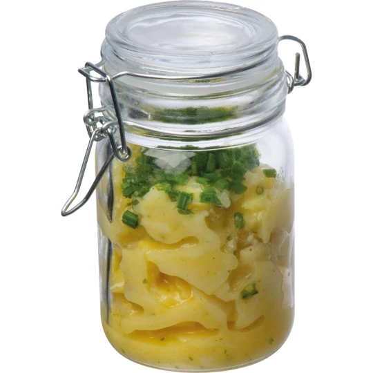 Szklany słoik 200 ml - przeźroczysty - (GM-82623-66)