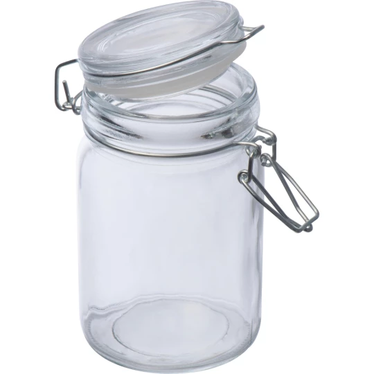 Szklany słoik 200 ml - przeźroczysty - (GM-82623-66)