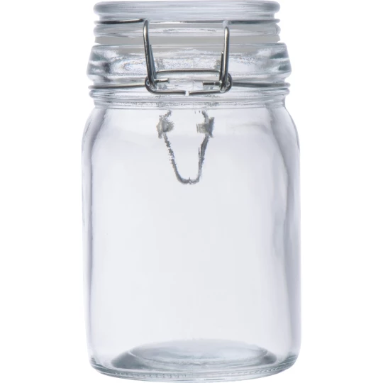 Szklany słoik 200 ml - przeźroczysty - (GM-82623-66)