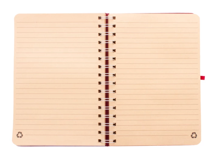 Holbook notes RPET - czerwony (AP800515-05)