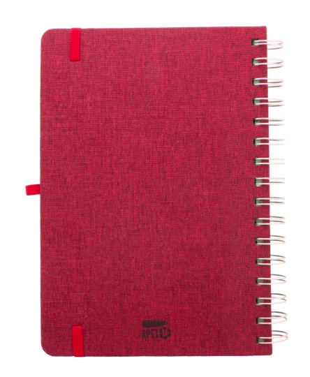 Holbook notes RPET - czerwony (AP800515-05)