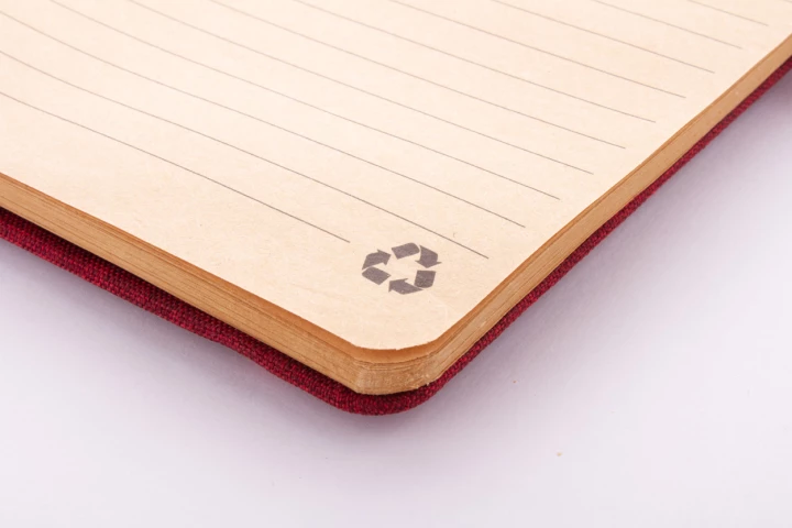 Holbook notes RPET - czerwony (AP800515-05)