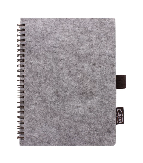 Felbook A6 notes RPET - szary (AP800511-77)