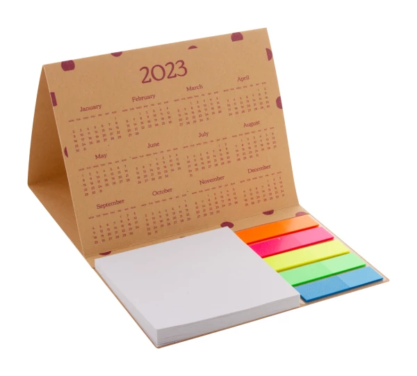 CreaStick Combo Date Eco personalizowany kalendarz - naturalny (AP716608)