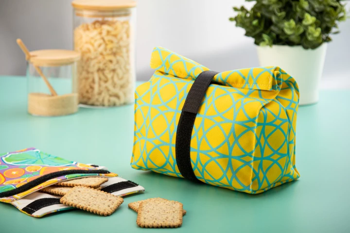CreaSnack XL personalizowana torba na przekąski - biały (AP716638)