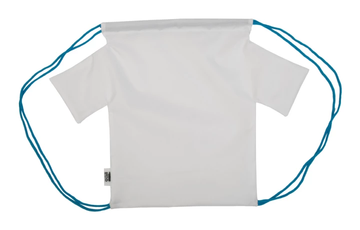 CreaDraw T Kids RPET personalizowany worek ze sznurkami dla dzieci - niebieski (AP716553-06)