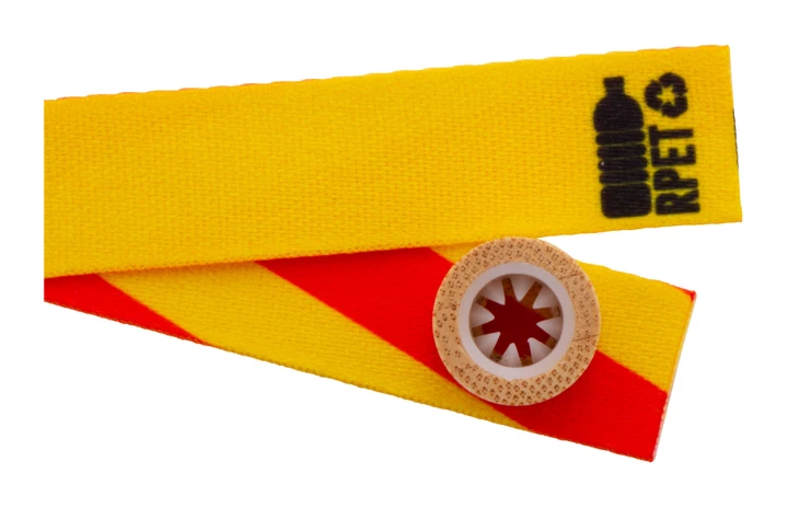 SuboWrist Eco personalizowana opaska festiwalowa RPET - naturalny (AP716621)