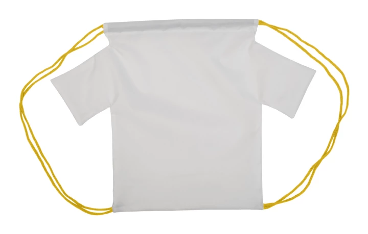 CreaDraw T Kids personalizowany worek ze sznurkami dla dzieci - żółty (AP716552-02)