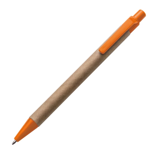 Długopis tekturowy - pomarańczowy - (GM-10397-10)