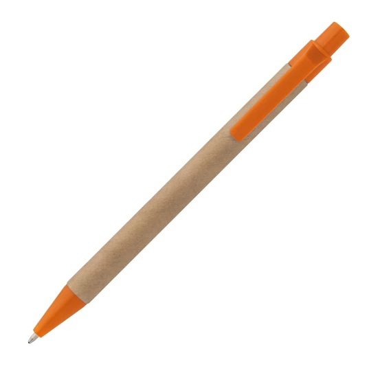 Długopis tekturowy - pomarańczowy - (GM-10397-10)