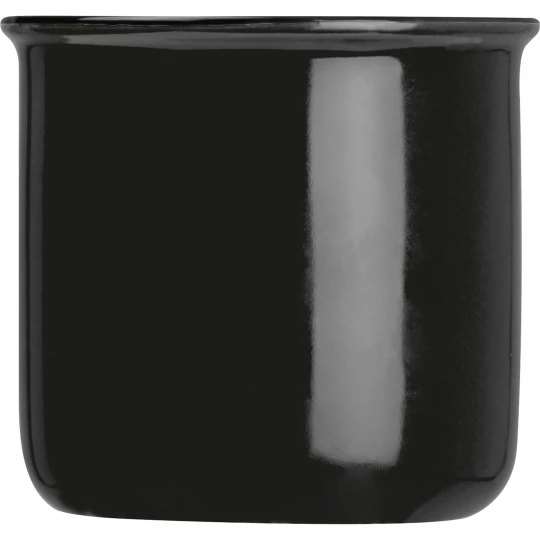 Kubek ceramiczny 350 ml - czarny - (GM-80843-03)