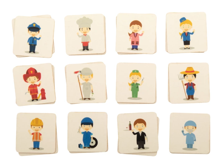 Peppermor personalizowana gra memory - naturalny (AP716653-B)