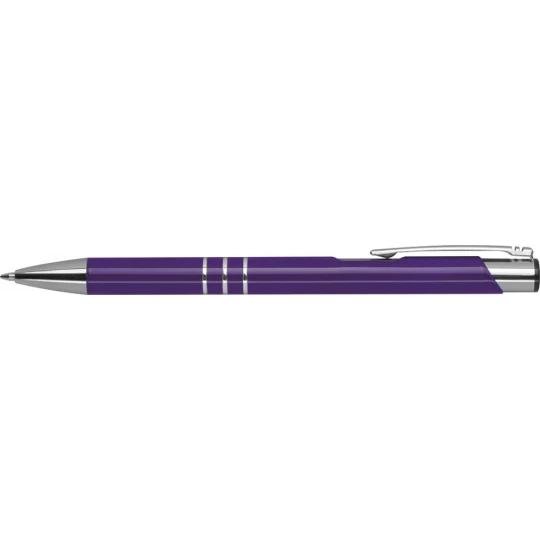 Długopis metalowy - fioletowy - (GM-13639-12)