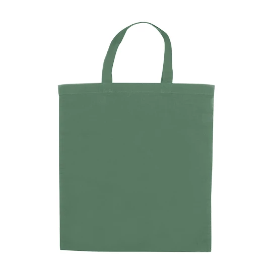 Torba bawełniana z krókim uchem - oliwkowy - (GM-60680-77)