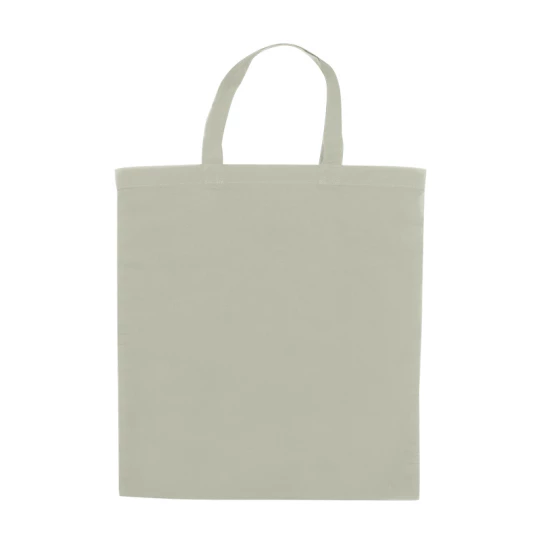 Torba bawełniana z krókim uchem - szary - (GM-60680-07)