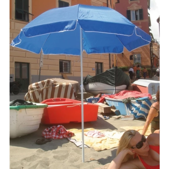 Parasol plażowy FORT LAUDERDALE - niebieski (GE-5070-04)