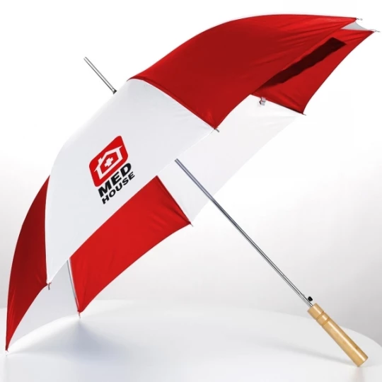 Parasol automatyczny AIX-EN-PROVENCE - czerwony (GE-5085-05)