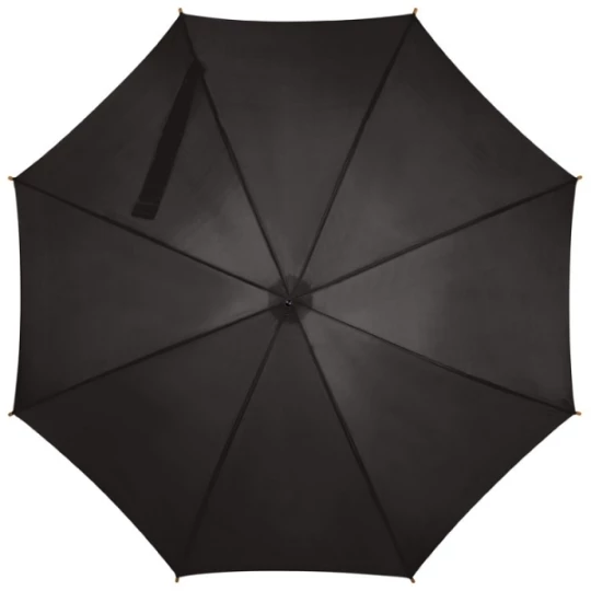 Parasol automatyczny, drewniany NANCY - czarny (GE-5131-03)