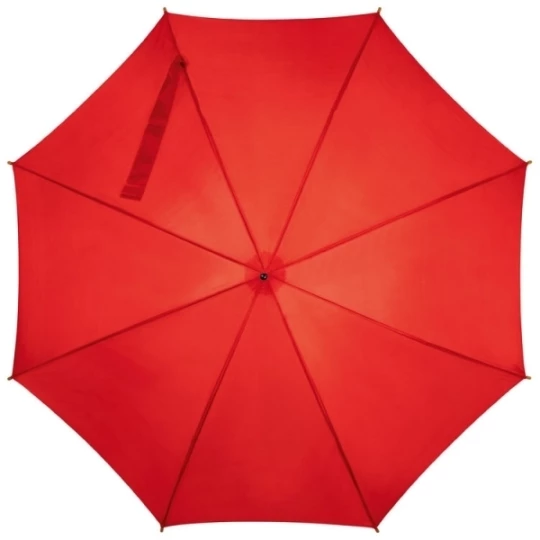 Parasol automatyczny, drewniany NANCY - czerwony (GE-5131-05)