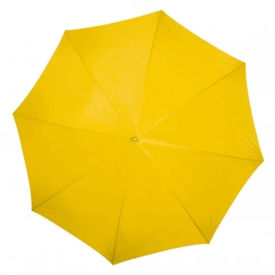 Parasol automatyczny, drewniany NANCY - żółty (GE-5131-08)