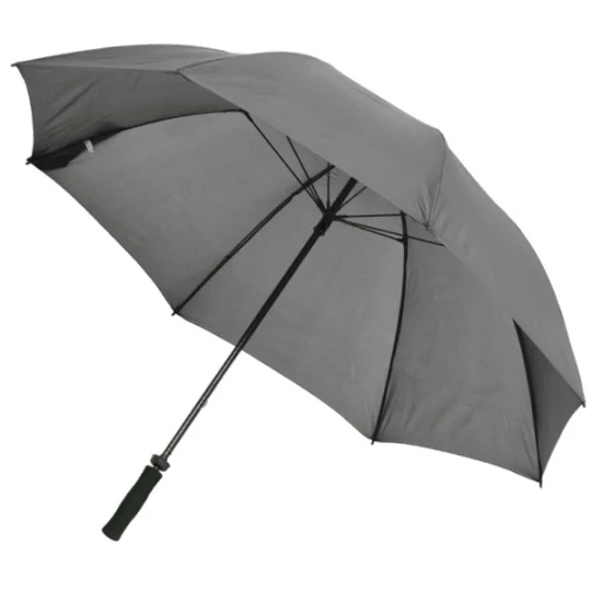 Parasol manualny XL HURRICAN - szary (GE-5187-07)