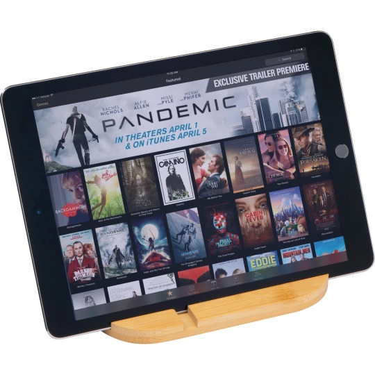 Podstawka pod telefon lub tablet - beżowy - (GM-23189-13)