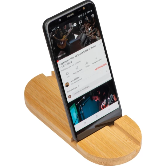 Podstawka pod telefon lub tablet - beżowy - (GM-23189-13)