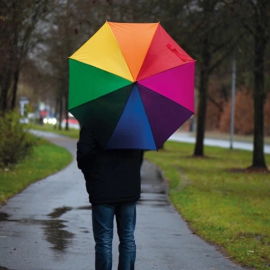 Parasol automatyczny SARAJEVO - multicolour (GE-5137-mc)