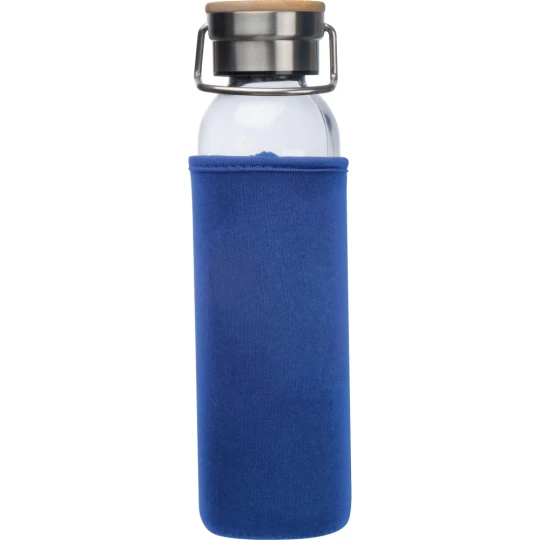 Szklana butelka 600 ml - niebieski - (GM-63181-04)