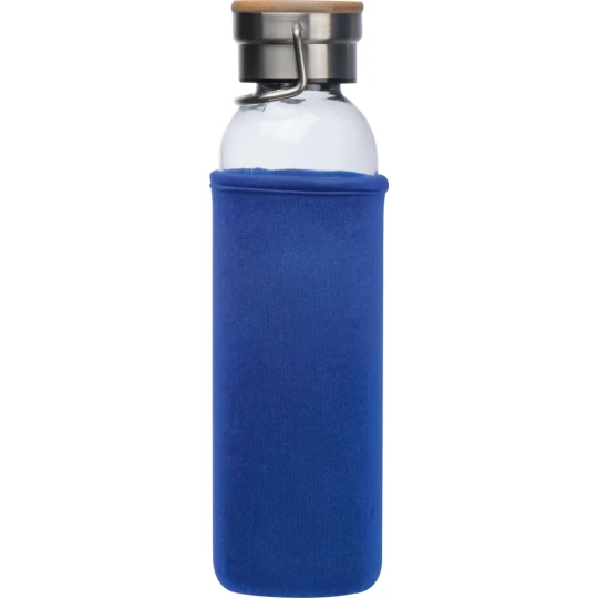 Szklana butelka 600 ml - niebieski - (GM-63181-04)