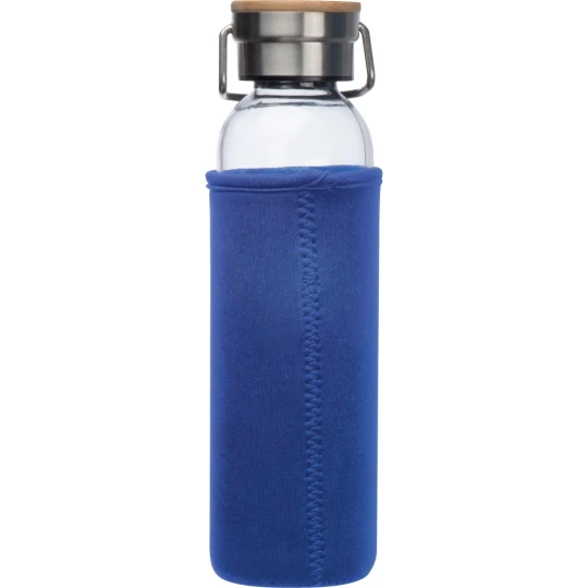 Szklana butelka 600 ml - niebieski - (GM-63181-04)