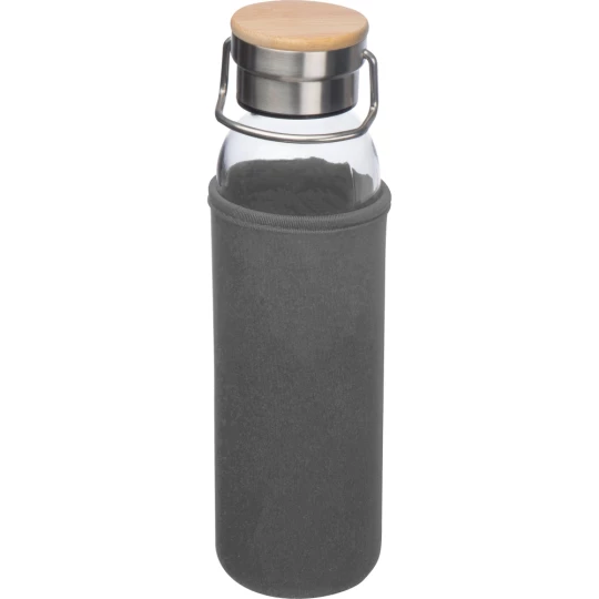 Szklana butelka 600 ml - szary - (GM-63181-07)