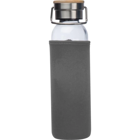 Szklana butelka 600 ml - szary - (GM-63181-07)