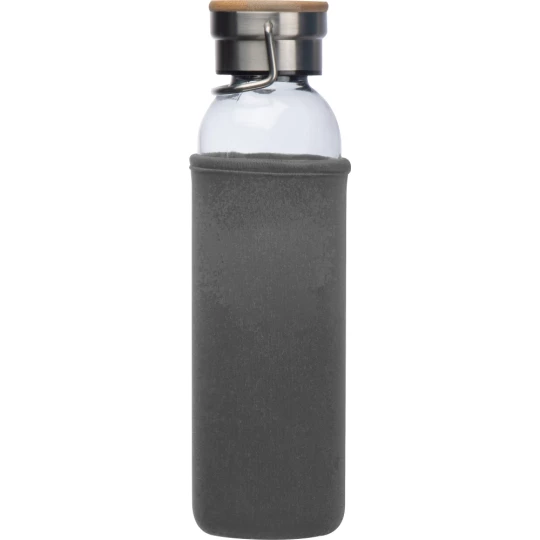 Szklana butelka 600 ml - szary - (GM-63181-07)
