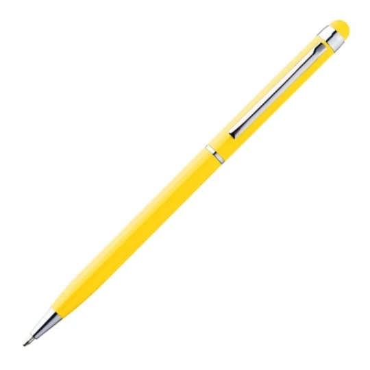 Długopis metalowy touch pen NEW ORLEANS - żółty (GE-3378-08)