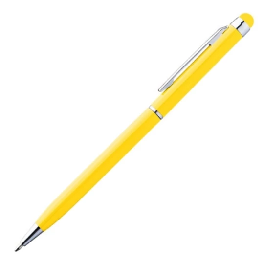 Długopis metalowy touch pen NEW ORLEANS - żółty (GE-3378-08)