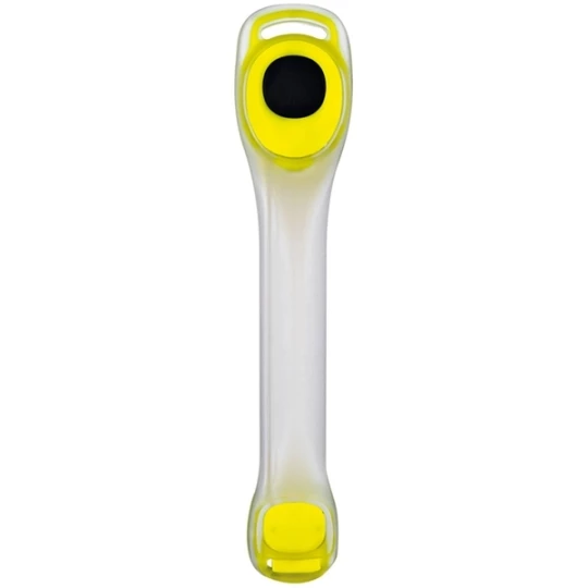 Opaska na rękę LED PITTSBURGH - żółty (GE-3412-08)