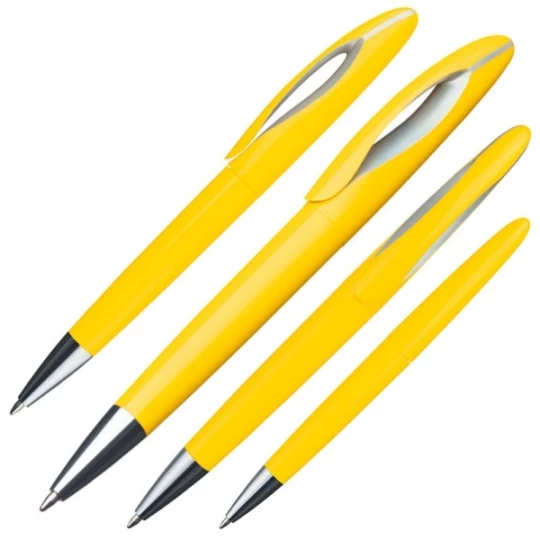 Długopis plastikowy FAIRFIELD - żółty (GE-3539-08)