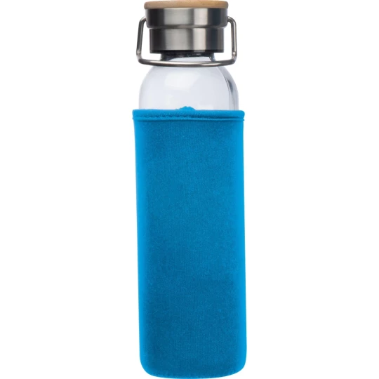 Szklana butelka 600 ml - jasnoniebieski - (GM-63181-24)