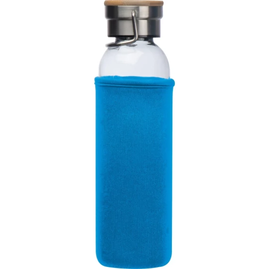 Szklana butelka 600 ml - jasnoniebieski - (GM-63181-24)